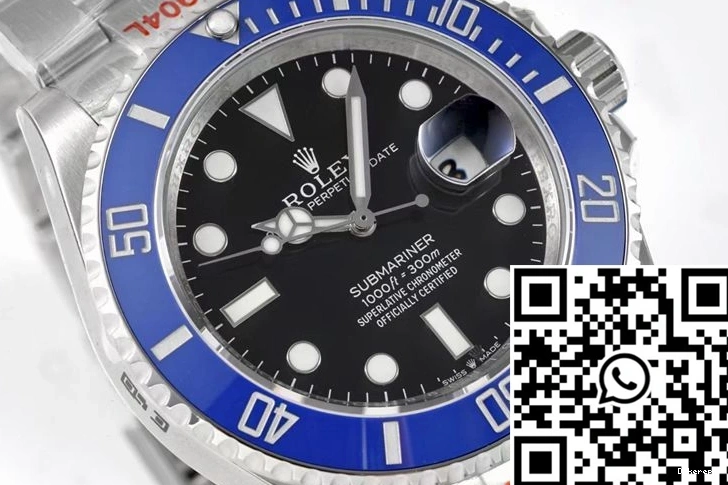 Rolex ROF M126619LB-0003 Dial Stretchable Submariner Factory 41MM Black 1225 0805